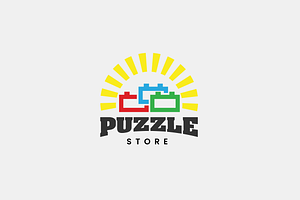 Puzzle Logo Template