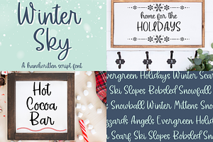 Holiday Handwritten Font Bundle