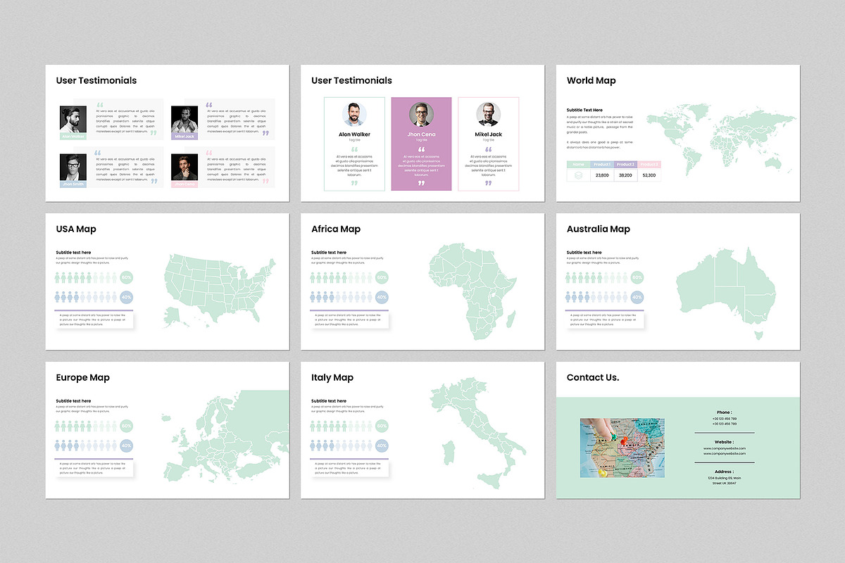 Business Strategy Presentation, a Presentation Template by CreativeSlides (Photo 12 of 13)