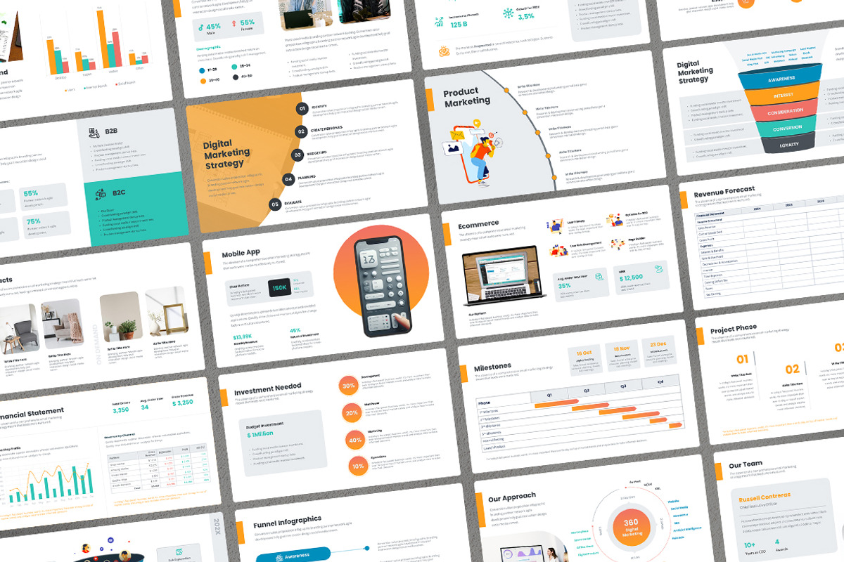 Business Pitch Deck Proposal, a Presentation Template by UX Dummy (Photo 3 of 4)