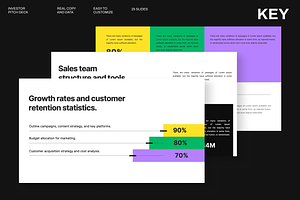 Modern Investor Pitch Deck – Keynote