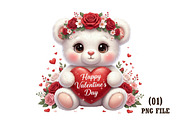 Valentines Day PNG, an Illustration by DreamArtGraphic (Thumbnail 1 of 6)