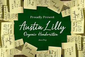 Austin Lilly / Organic Handwritten