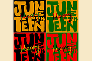 Juneteenth illustrations, a Person Illustration by Allie_art (Thumbnail 3 of 7)