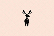 Geometric Deer Icon, an Animal Illustration by Vectorium Studio (Thumbnail 1 of 4)