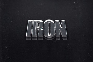 Metal Text Effect