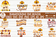 Thanksgiving SVG Bundle, an Object Graphic by CrexoraLab (Thumbnail 1 of 7)