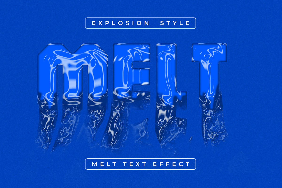 Glossy Fluid Melting Text Effect, a Layer Style Add-On by ContestDesign (Photo 1 of 3)