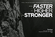 Fortius - Sans serif font family, a Sans Serif Font by Artistic & Unique (Thumbnail 8 of 15)