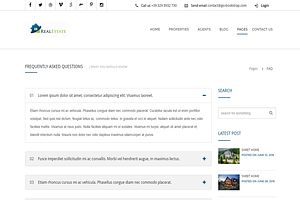 Real Estate Responsive Template