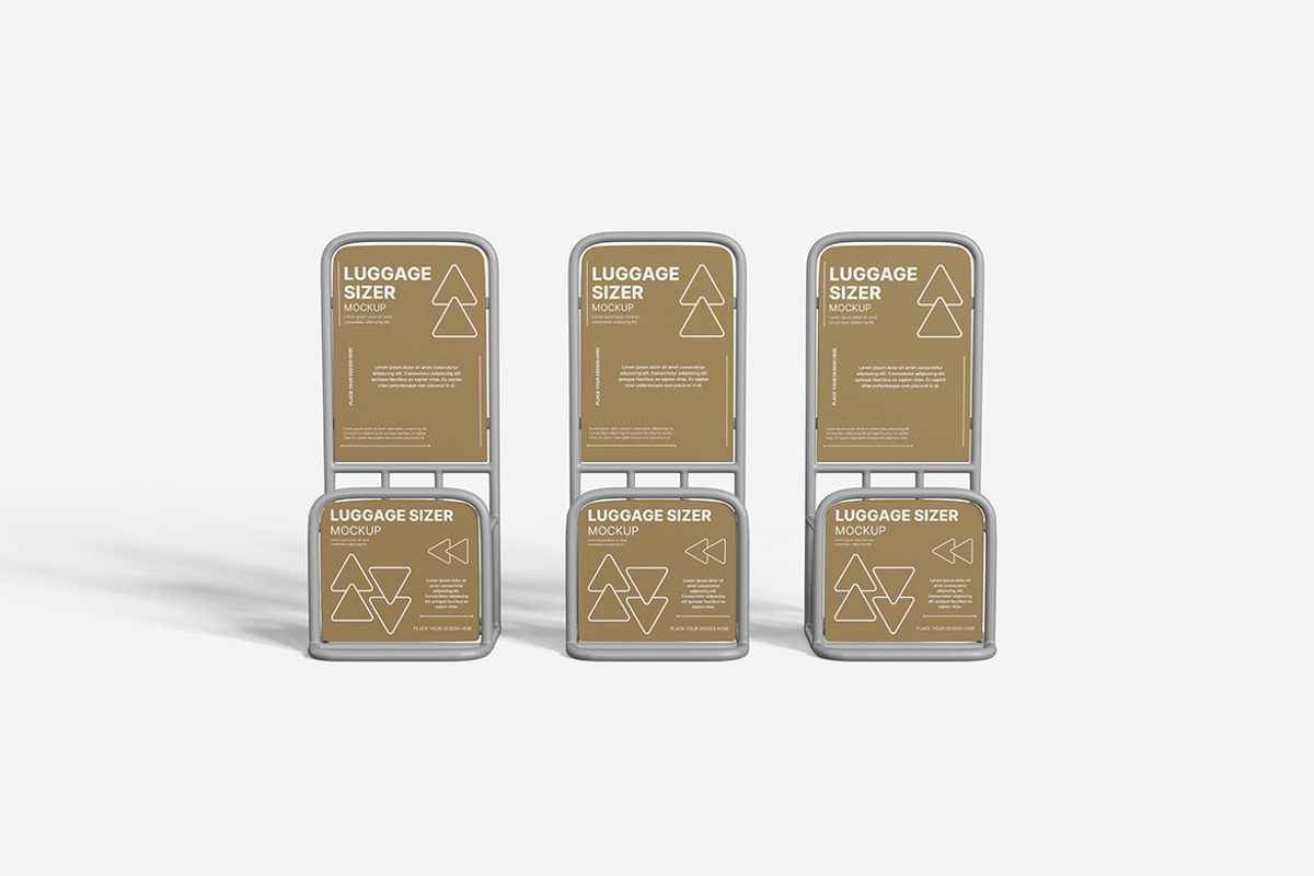Luggage Checking Frame Mockup, a Product Mockup by Indah (Photo 6 of 6)