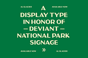 AL Glacier, a Sans Serif Font by Adam Lock (Thumbnail 2 of 6)