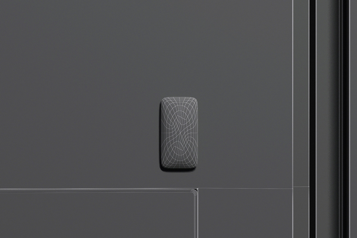 White Vertical Magnet 3D Model, an Object 3D Model by rebrandy (Photo 8 of 9)