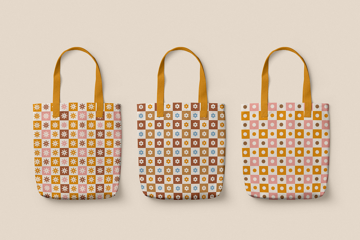 Retro Checkered Patterns, a Pattern Graphic by May Motif (Photo 17 of 21)