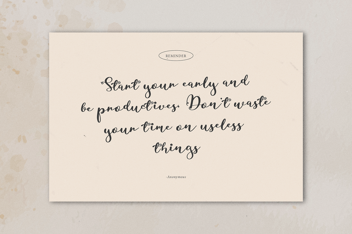 Siollars | Handwritten Script Font, a Script Font by Denustudios (Photo 4 of 12)