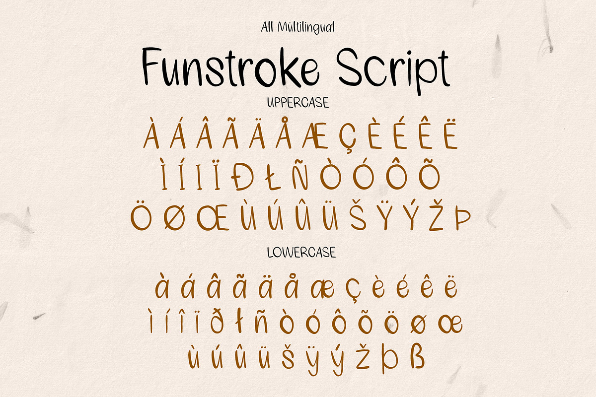 Funstroke, a Handwritten Font by BBtypeStudios (Photo 10 of 13)