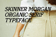 Skinner Morgan A Organic Typeface, a Serif Font by Storytype Studio (Thumbnail 6 of 18)