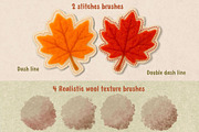 Needle Felt Procreate Brushes, a Brush Add-On by ProcreateiBox (Thumbnail 8 of 9)