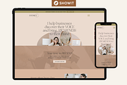 Showit Website Template - Sydney, a Websites & App Template by Capri & Rome (Thumbnail 1 of 7)