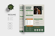 Clean Modern Minimalist Resume / CV, a Resume Template by TMint Play (Thumbnail 1 of 2)