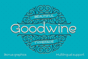 Goodwine Font, Label, Mockup, a Sans Serif Font by Gleb Guralnyk