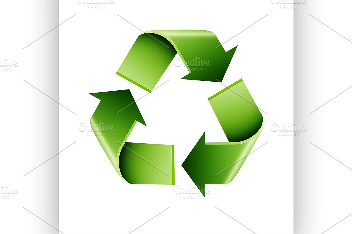Recycle Symbol, an Illustration by Netkoff