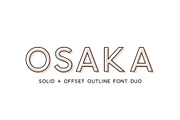 Osaka | Designer Font Duo, a Sans Serif Font by Jen Wagner Co (Thumbnail 1 of 8)