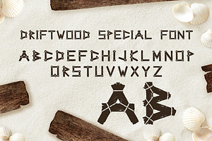 Driftwood & Sea Rope Fonts