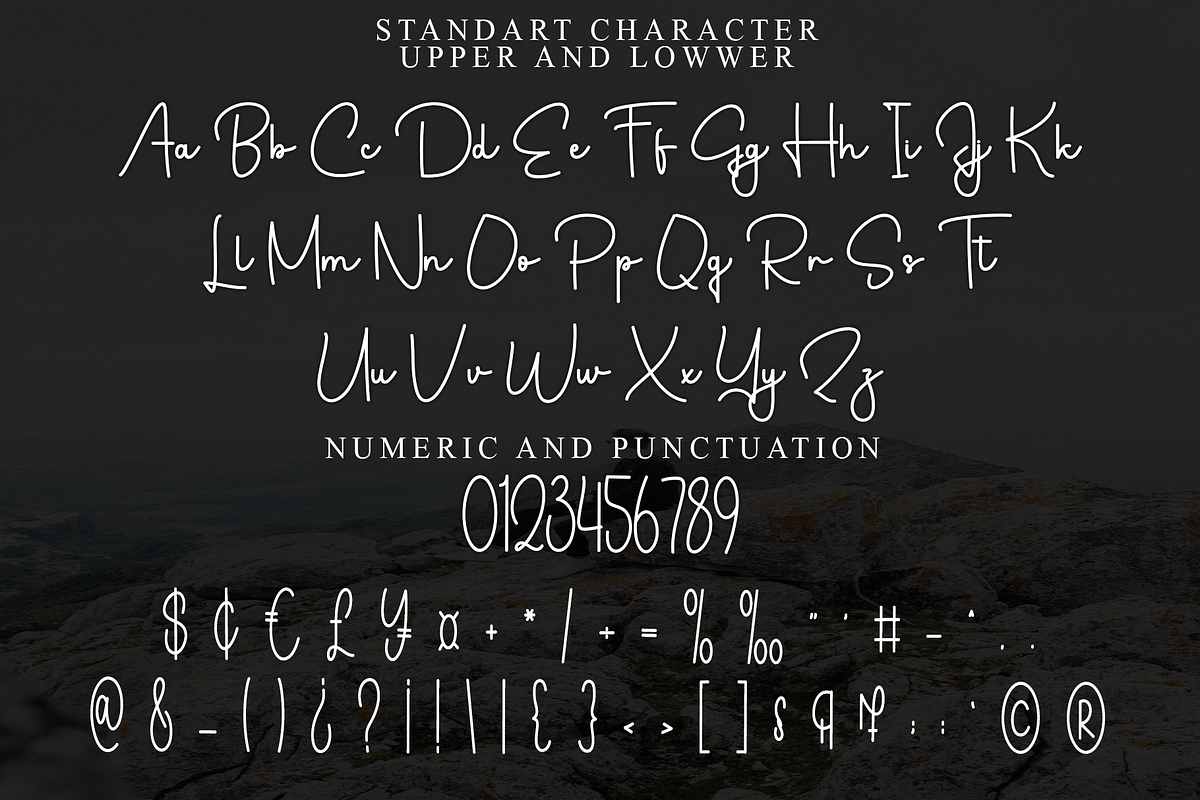 Galaxy Projector, a Handwritten Font by InermediaSTUDIO (Photo 7 of 8)