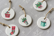 Christmas Collection, a Decorative Illustration by Watercolor by Tonia Tkach (Thumbnail 8 of 9)