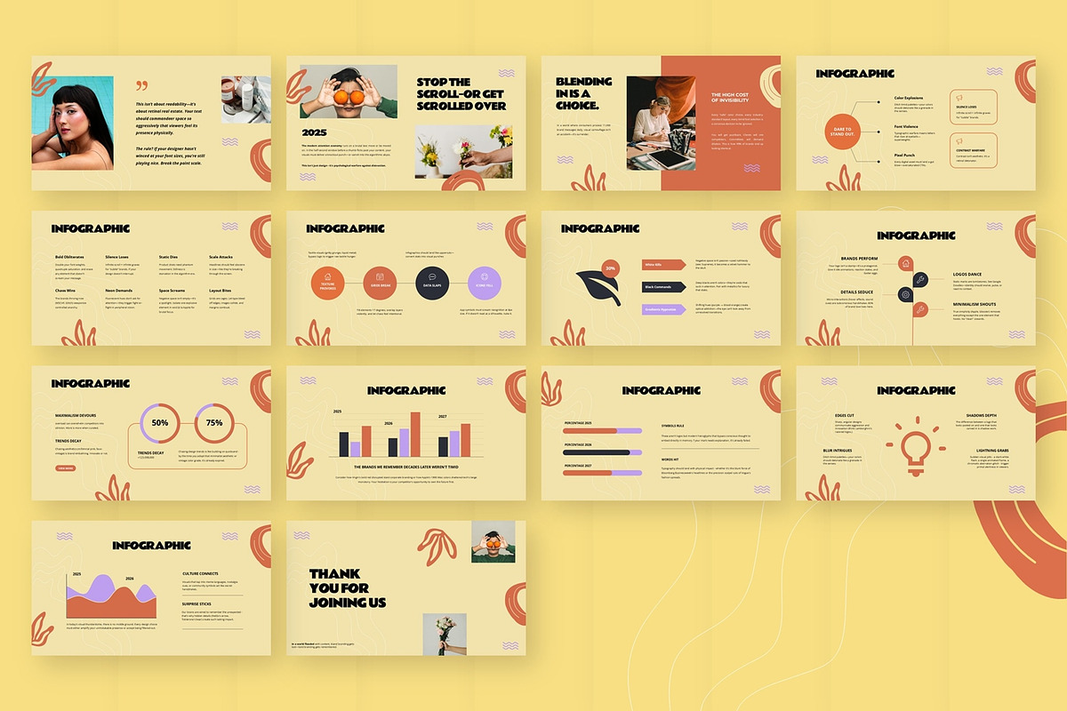 Floral Shape - Google Slide, a Presentation Template by AQR Studio (Photo 3 of 3)