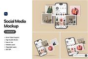 Social Media Mockup, a Device Mockup by SLAB! Design (Thumbnail 1 of 7)