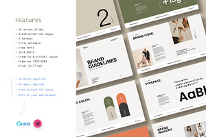 CANVA - Brand Guideline Templates