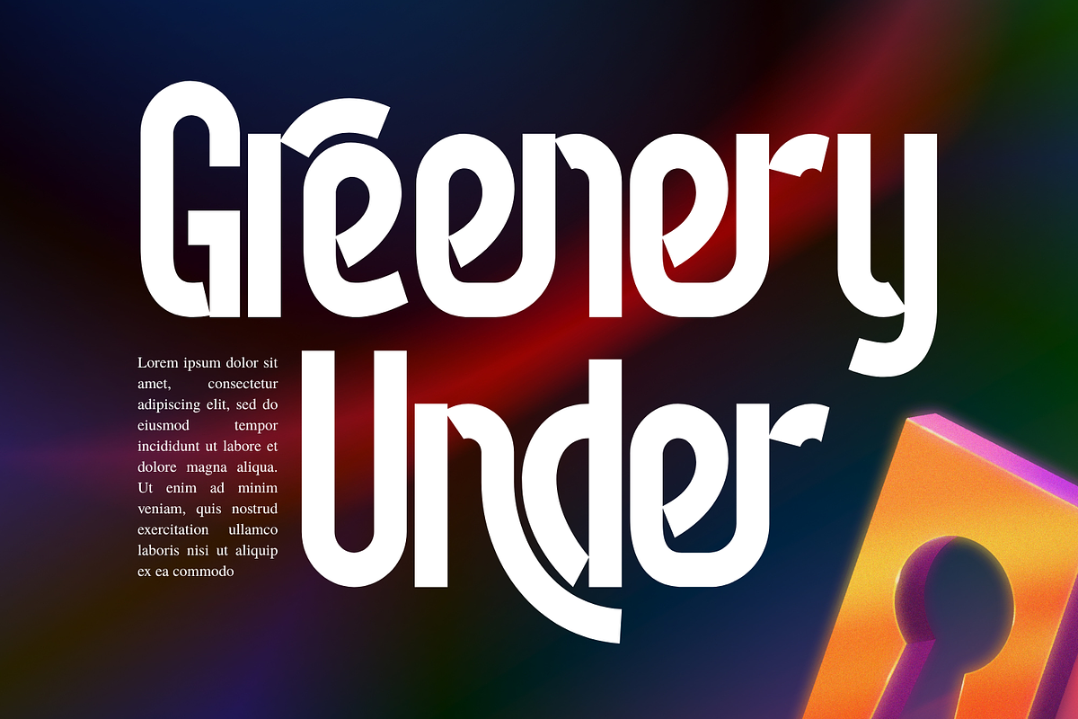 Misleading Challenge Font, a Sans Serif Font by 177Studio (Photo 4 of 8)