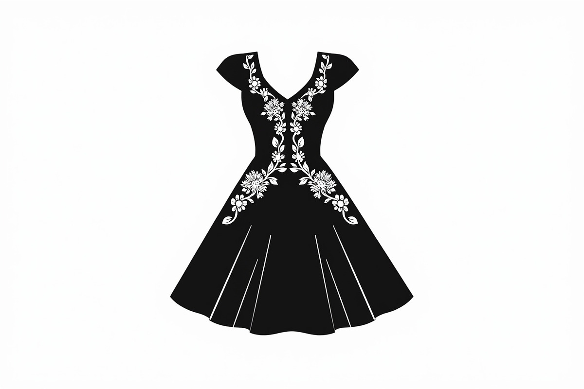 Luxury Dress Clipart Set, an Illustration by hafijul (Photo 9 of 21)