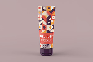 Gel Tube Mockup, a Packaging Mockup by Qaleb Studio