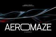 Aeromaze – Sans Family (40 Styles), a Sans Serif Font by Mahesans Co (Thumbnail 2 of 11)
