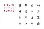 Kingdom Age Icons Set, an Outline Icon by AnimusStudio (Thumbnail 4 of 5)