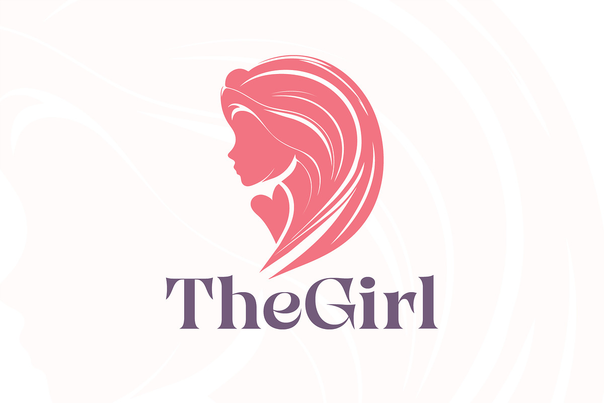The Girl -  Beauty and Fashion Logo, a Branding & Logo Template by Faisal Mehmood (Photo 1 of 3)