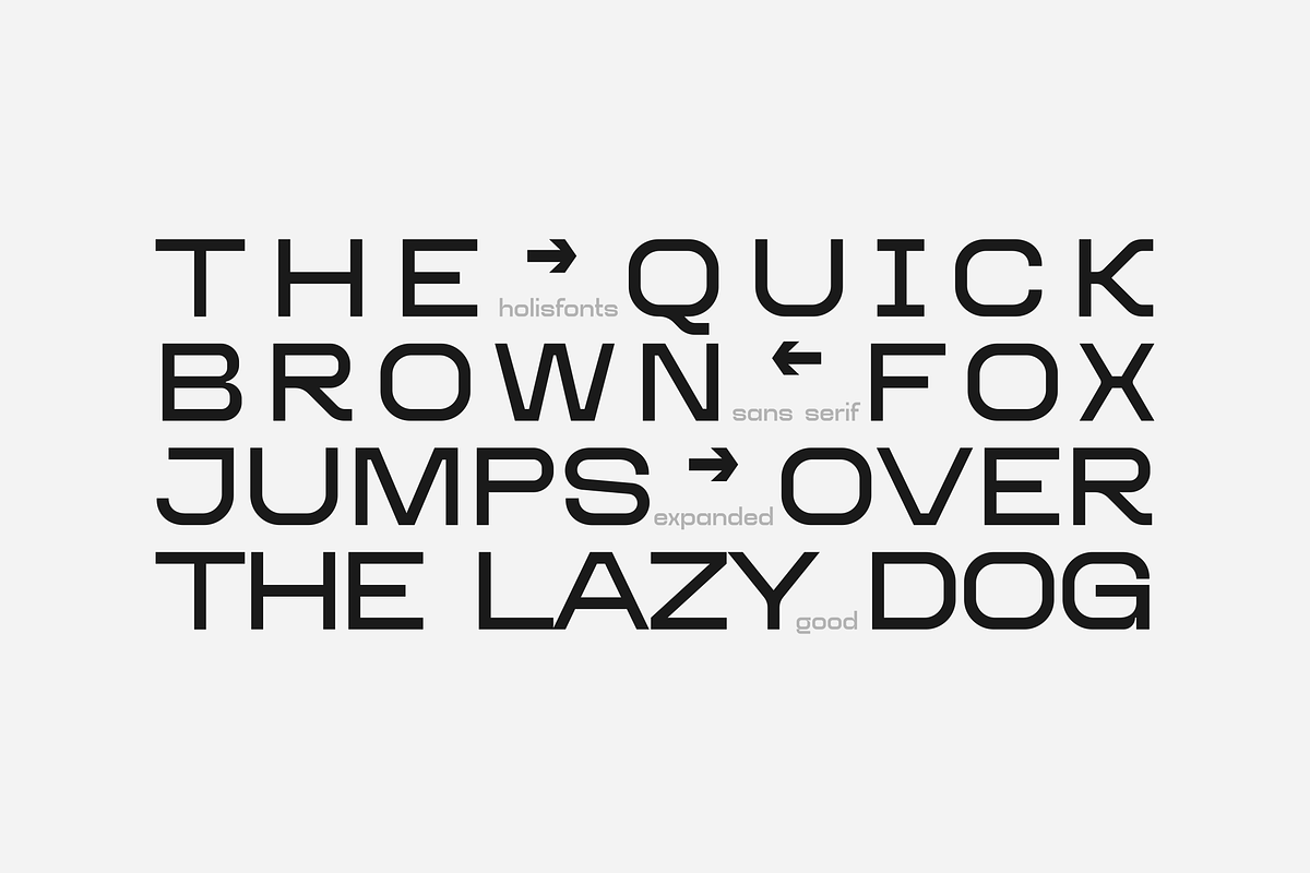 Mikehous Expanded, a Sans Serif Font by 24Design Studios (Photo 2 of 12)