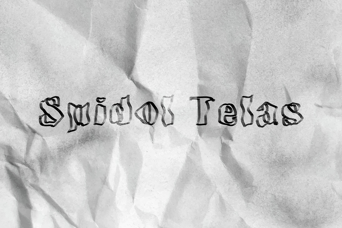 Spidol Telas | Hand Marker Font, a Handwritten Font by Nickhard (Photo 1 of 5)
