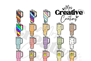 40oz Tumbler Clipart Bundle, a Graphic by Mrs. Creative Creations (Thumbnail 1 of 7)