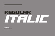 Mecha - block font, a Font by SelfBuild Type (Thumbnail 2 of 13)