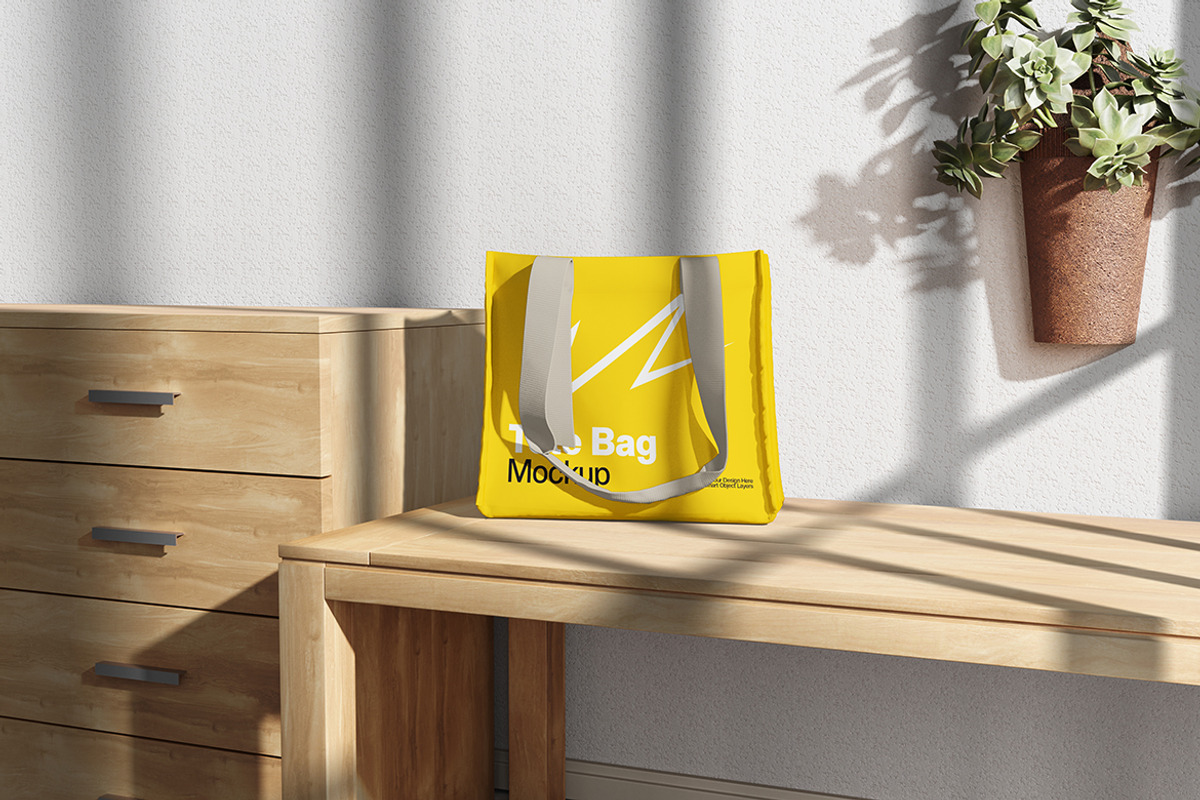 Tote Bag Mockup, a Product Mockup by MrLetters (Photo 3 of 5)