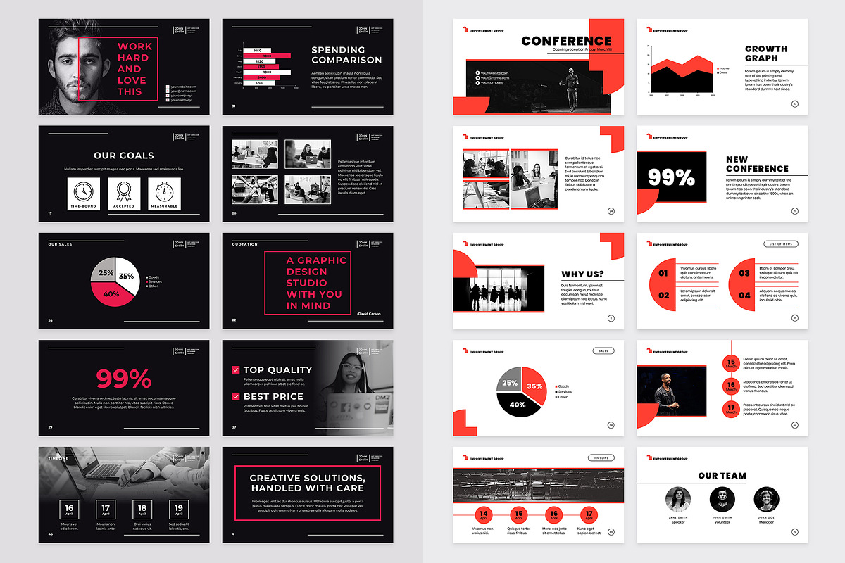 Presentation PowerPoint Bundle, a Presentation Template by TemplatesNow!