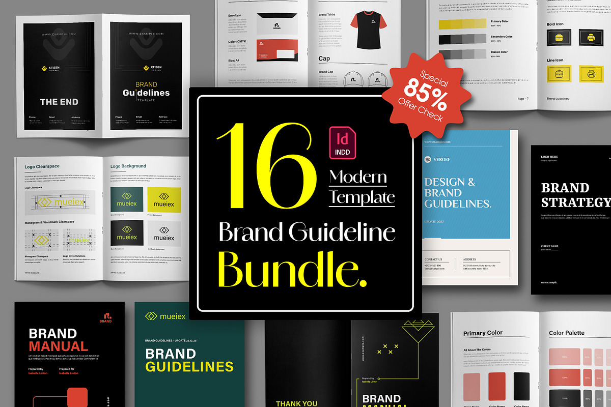Modern Brand Guideline Bundle