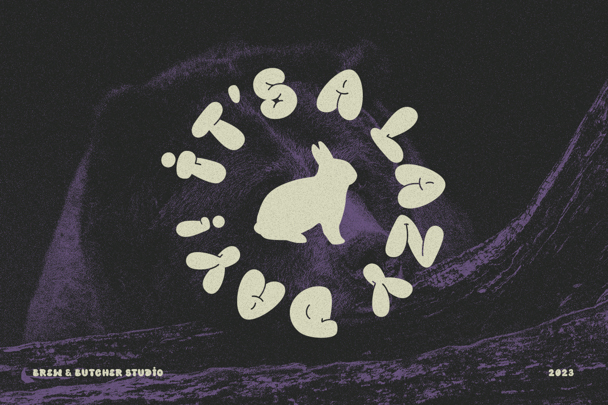 Bulmont | Bubble Typeface, a Font by Brew & Butcher Studio (Photo 11 of 12)