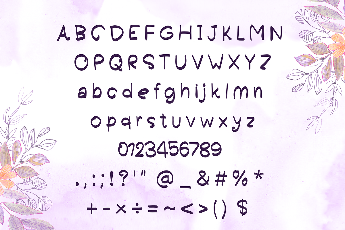 Tiana, a Handwritten Font by Sirinart