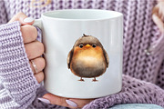 Funny Cartoon Birds Clipart, an Illustration by DreamCafeArt (Thumbnail 5 of 6)