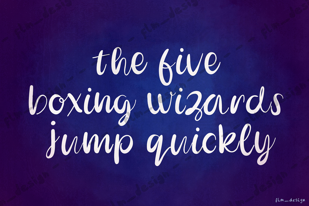 Moongirl Elegant Script Font, a Script Font by Flm__design (Photo 2 of 7)